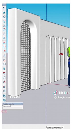 Transforming Spaces with Parametric Wall Design! SketchUp | Modern Elegance