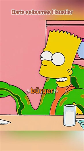 Barts seltsames Haustier #foryou #simpsons #short #movie