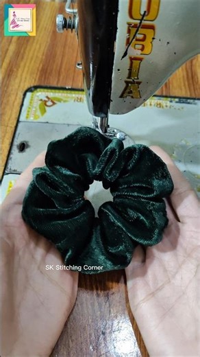 Sew cute scrunchies fast with this easy method—perfect for beginners!#ScrunchieDIY #EasySewing