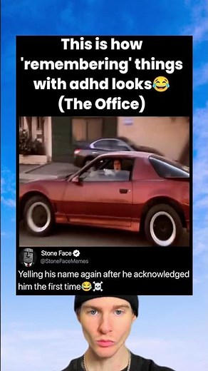 This is how'remembering' things with adhd looks (The Office)