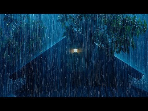 Rainstorm Sounds for Relaxing, Focus or Deep Sleep | Nature White Noise in The Forest for Sleeping
