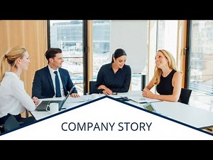 Free “Company Story” Slideshow Template for SmartSHOW 3D