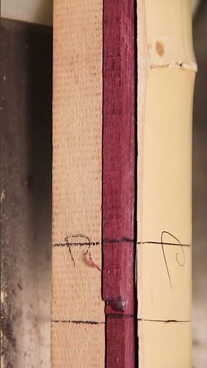 Gluing laminations on a former - How to make a Longbow part 2