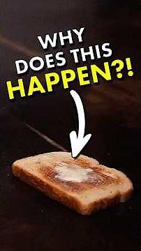 We made a whole physics video about falling toast