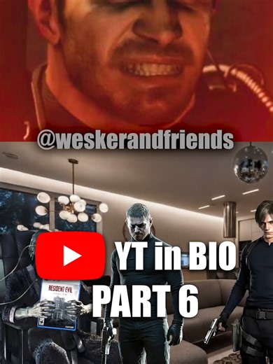 Wesker and Friends Celebrate RE9's Launch (PART 6) - AI voice parody/fictional comedy skit for entertainment only #weskerandfriends #residentevil #re9 #residentevil9 #residentevilrequiem