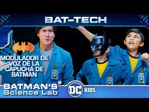 El Laboratorio Científico de Batman | Modulador de voz de Batman: Ondas de sonido y timbre | DC Kids
