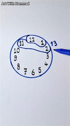 Opposite Clock Trick | Why Every Opposite Number Equals 13 | Clock Math Explain
