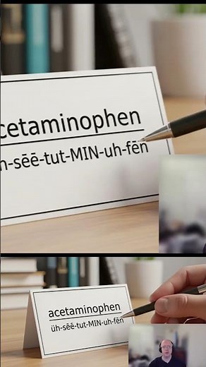How to Pronounce Acetaminophen