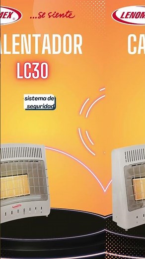 🔥 CALEFACTOR LC30 de GAS NATURAL - Características y Beneficios | Lenomex