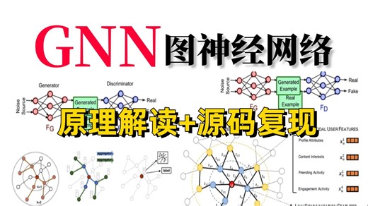 2026最新【GNN图神经网络】保姆级教程！1小时让你看懂所有图神经网络算法！（GCN、GAT、PyG、GTN、HAN、HGNN、TGAT.）