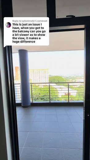 Modern Balcony Design with Stunning City Views