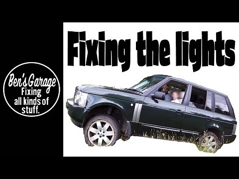 Head Light fault Range Rover L322 - Can we fix it?