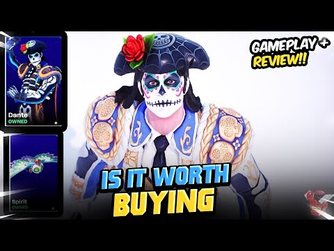 *NEW* DANTE Skin + SPIRIT Glider!!! | In-Depth REVIEW | Gameplay | Before You Buy 🔥👻🔪