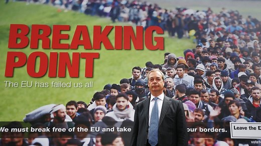 Nigel Farage: Breaking point poster 'transformed politics'