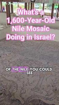 What’s a 1,600-Year-Old Nile Mosaic Doing in Israel? #archaeology #romanhistory #mosaic #galilee