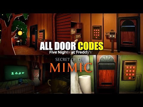 All Secret Doors Codes Guides - FNAF Secret of the Mimic