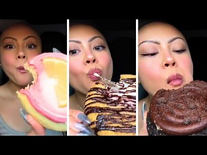 Crumbl Cookies of the Week! 🍪 **Jane Mukbangs** 🤯 ASMR Mukbang Eating Compilation 🤤‪@janemukbangs‬