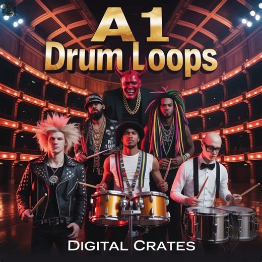 DIGITAL CRATES BOSSMAN DLOW TYPE DRUM LOOP - RIDER