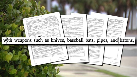 4 suspected motorcycle gang members arrested after on-street brawl in Titusville, police say