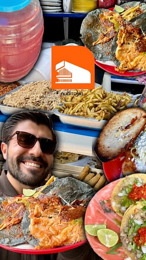 Tacos de maíz azul deliciosos en metro “Auditorio”. Probando comida de todas las estaciones del metro en CDMX. Nos lanzamos a la estación más popular en la ciudad, por el bello Auditorio Nacional. Aquí tenemos una gran variedad de negocios, venden tacos, quesadillas, gorditas. Nosotros probamos en la “Bendición” unas quesadillas en maíz azul que me encantaron, la de tinga de pollo muy buen sazón, su salsa picosa. El taco campechano también buenísimo. Después, probamos unos tacos de carnitas, de 