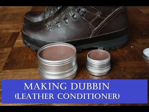 Making Dubbin (Leather Conditioner) - its easy!