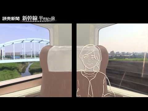 東海道新幹線こだま号 両側車窓動画 京都～新大阪