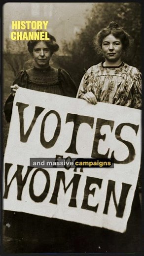 Women's Suffrage, Women were jailed for asking for the right to vote. #history #historyfacts