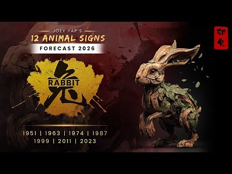 2026 Animal Signs Forecast: Rabbit [Joey Yap]