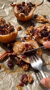 Easy Baked Pears! 🍐 | Plant-Based on a Budget