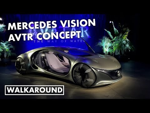 Mercedes Vision AVTR concept walkaround