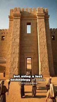 The Sonic Weapon of Jericho: How Sound Destroyed a City 🎺 #biblicalmysteries