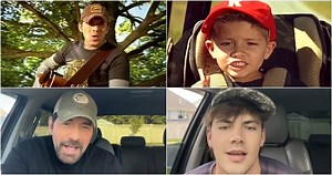 Rodney Atkins Shares Full-Circle Moment With 22-Year-Old Son, Elijah, Who Inspired His Hit Song, 'Watching You'