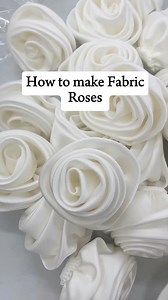 958K views · 30K reactions | Learn how to make fabric roses today #fashion #sewing #diy | Stitches By Tale | Facebook