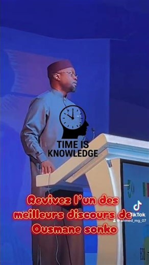 Revivez l’un des meilleurs discours de Ousmane Sonko