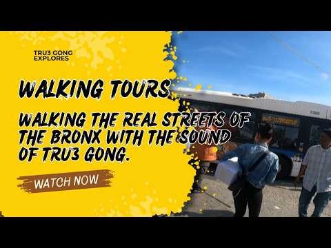 Walking the Streets of Hunts Point Bronx | A Tru3 Gong Walking Tour