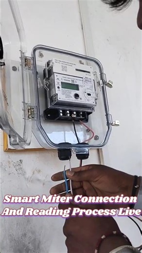 Smart Meter Connection & Reading ⚡ 50 Sec में पूरा प्रोसेस | @HIGHVOLTAGEHEROES3390