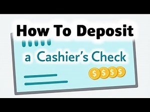 How To Deposit a Cashier s Check What Is a Cashier s Check