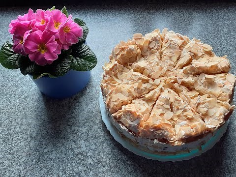 Hansen-Jensen Torte / Himmelstorte mit Stachelbeeren / Небесный торт с крыжовником