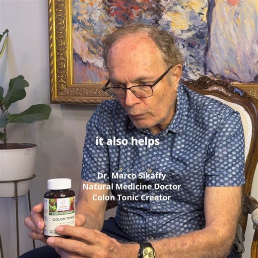 Watch Dr. Marco Sikaffy about Colon Tonic Colon Cleanse Supplement on Amazon Live