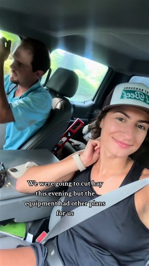 Hay cutter is now fixed and we’re gonna get after it tomorrow 🤠 #hayseason #cuttinghay #ranchlife #farming #ranchwife #farmlife #westernlifestyle #youngfarmers #fixingequipment #hayequipment #ditl #couplesoftiktok #fypage #fypシ゚viral #beefcattle #hay #cowtok #parttimefarmer #eatbeef