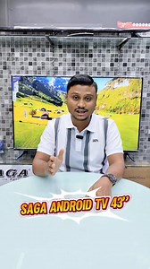 🇸🇬Singapore Trade Mark Number နဲ့ထွက်ရှိထားတဲ့ SAGA Google Android TV ကို အထူး promotion လုပ်ပေးနေပြီနော် 💯Electronic ပစ္စည်းနဲ့ပတ်သက်ရင် SAGA Brand ကိုမသိတဲ့သူ မရှိသလောက်ရှားပါတယ် နာမည်ကြီးBrand လို့ပြောရမှာပေါ့💯 ✅SAGA Android TV ရဲ့ ထူးခြားချက်တွေဖြစ်တဲ့ Built-in Apps ပါဝင်သလို များလှစွာသော Movies ၊ Shows ၊ News ၊ Game တွေ ကို Google Play Store ကနေ Download ရယူပြီး ကြည့်ရှု၊ ကစားနိုင်မှာ ဖြစ်ပါတယ်။ ✅Youtube Netflix အပြင် facebook tiktok telegram အားလုံးကြည့်လို့ရမယ် ဖုန်းတစ်လုံးလိုအသုံးပြု