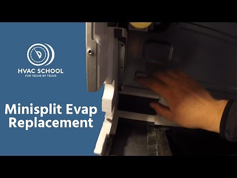 Ducted Fujitsu Mini-Split Evap Replacement