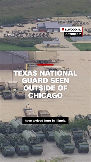Texas National Guard troops have arrived at the Elwood Army Reserve Center outside Chicago. CNN's Omar Jimenez reports.