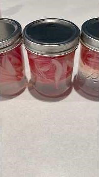 Making pickled red onions #easyrecipe #masonjars #garnish #quickrecipe
