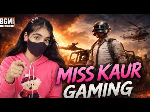 NEW UPDATE 4.3😍🥳|| MISS KAUR GAMING || BGMI 😍 #bgmi #live #shortsfeed # girl gamer