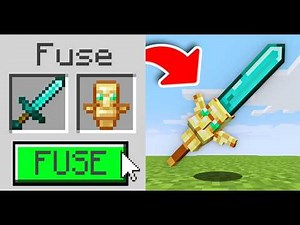 Minecraft BUT There Are FUSION ITEMS!