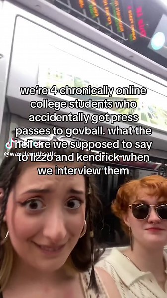 we have planned interviews with a bynch of artists!! Drop questions we should ask AHHHHHH #govball #nyc #lizzo