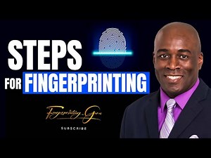 Steps For Fingerprinting