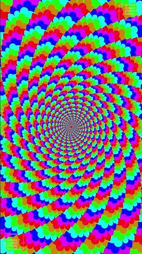 Color Optical Illusion Hypnosis | Mesmerizing Visual Mind Trick 😵‍💫
