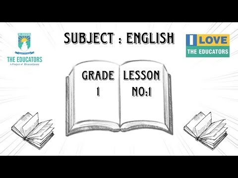 English Grade 1 ( Lesson # 1 )